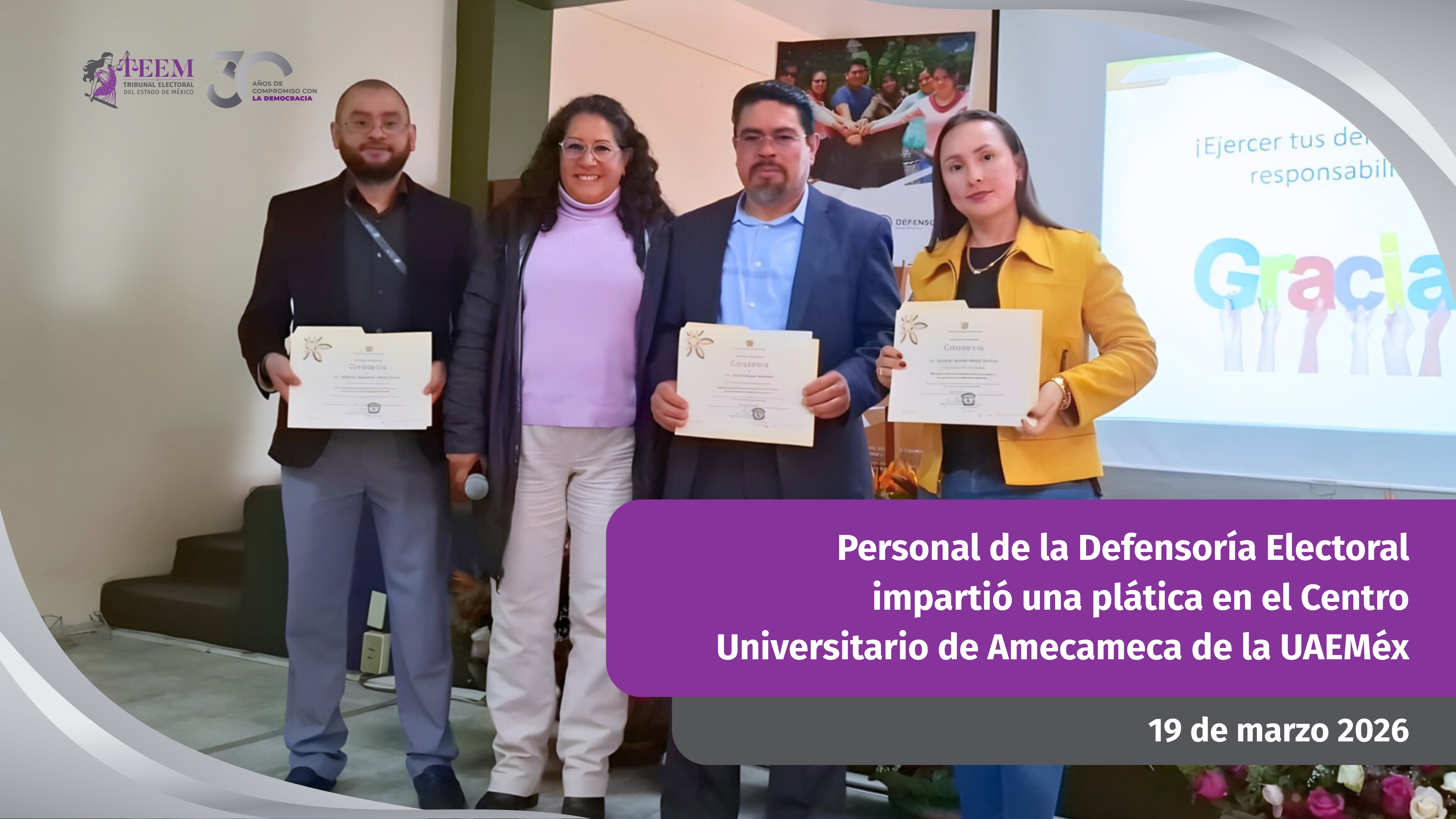 Actividades de la Defensoría Electoral 6
