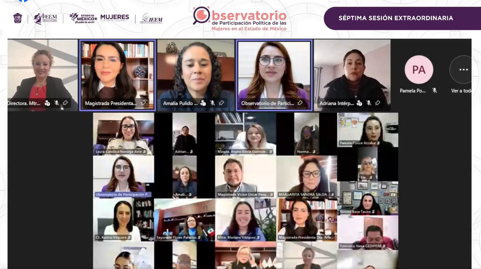 OBSERVATORIO DE PARTICIPACIÓN POLÍTICA INTEGRARÁ GRUPO DE TRABAJO EN FAVOR DE LA DEMOCRACIA PARITARIA, RUMBO AL PROCESO ELECTORA